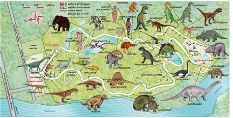 Prehistoric Park Map