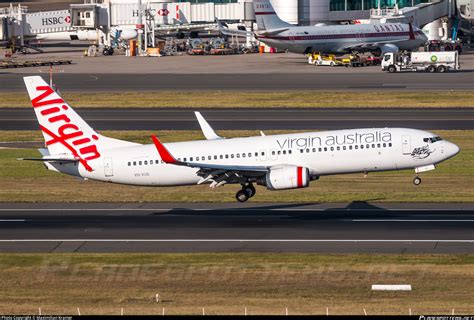 VH VOS Virgin Australia Boeing 737 8FE WL Photo By Maximilian Kramer