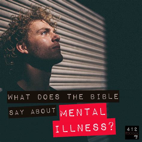 What Does The Bible Say About Mental Illness 412teens Org