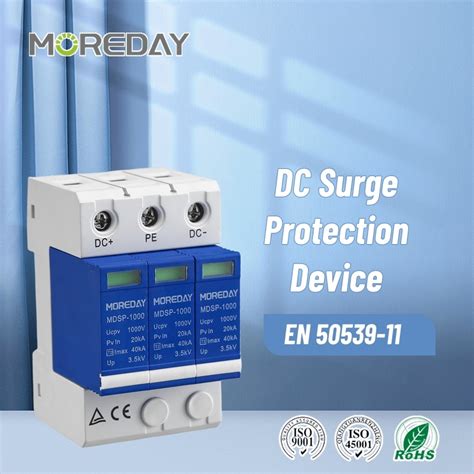 Dc Spd For Solar System Surge Protection Device Lighting Arrester