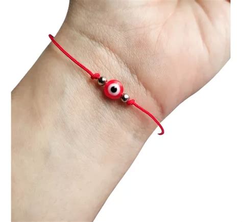 Pulseras Ojo Turco Hilo Rojo Protecci N X Mayor Unidades En Venta En