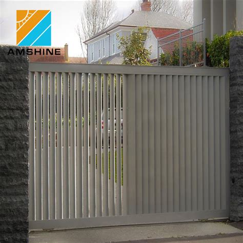 Aluminium Louver Fence Panels And Gate Aluminium Slat Fences China