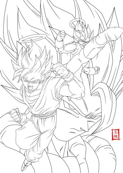 Coloriage Dragon Ball Z Vegeta Super Saiyan Desem Create