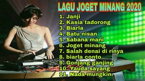 Album Lagu Joget Minang Youtube