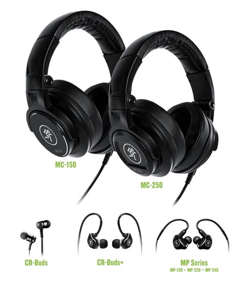 Mackie Announces All-New Headphones and Earphones - Music Connection ...