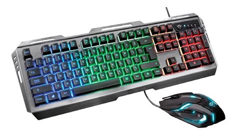 Teclado Y Mouse Gamer Trust Tural Es Gxt 845 The Gamer Shop