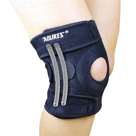 1 Pcs Meniscus Knee Pads Silica Gel Knee Pads Hiking Running Basketball