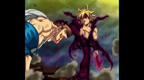 Nanatsu No Taizai Meliodas Vs Escanor الخطايا السبع قتال ملحمي