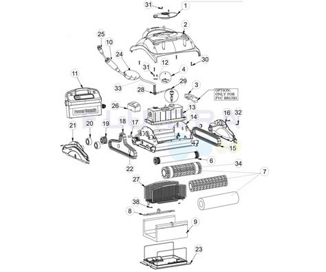 Breakdown Of Dolphin M400 Parts