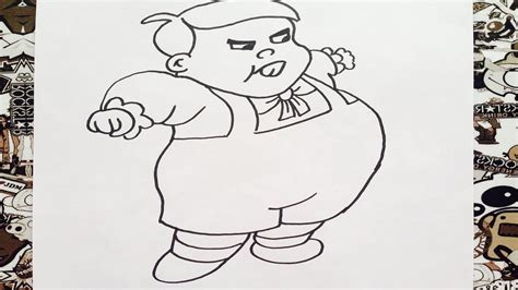 Hijo Del Senor Barriga Para Pintar Y Colorear Dibujo De Nono COLOREAR