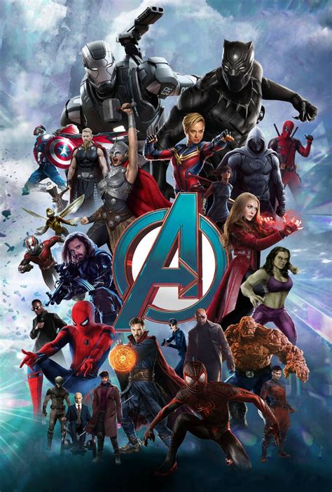 MCU Phase 5 Concept Poster By SUPER FRAME On DeviantArt Avengers