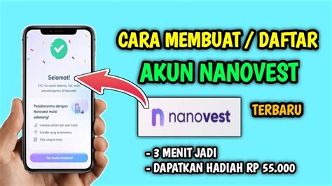 Cara Daftar Nanovest Kode Referral Nano Vest YouTube