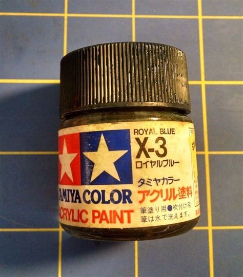 Tamiya X 3 Royal Blue 23ml 81003 Acrylic Paint Ships From Usa Ebay