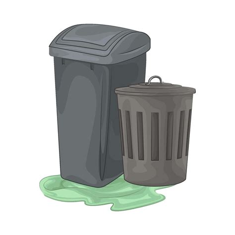 Illustration of trash bin 43420718 Vector Art at Vecteezy