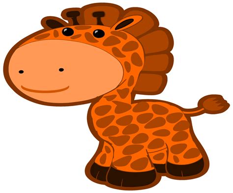 Download Cartoon Style Giraffe Svg Freepngimg