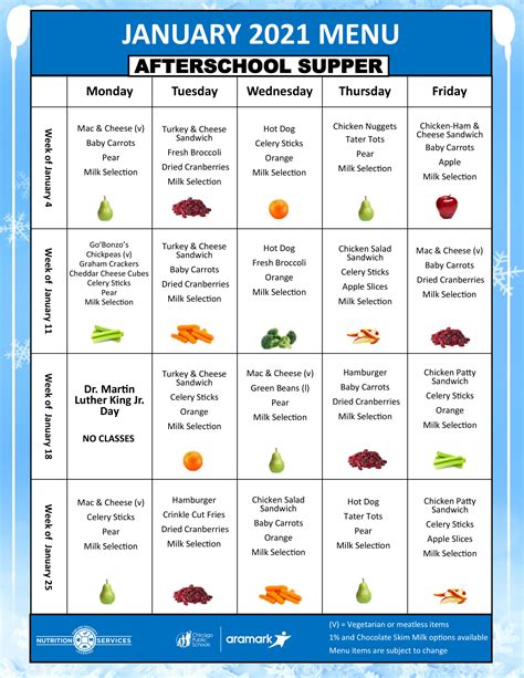 School Meals And Nutrition Chicago Public Schools