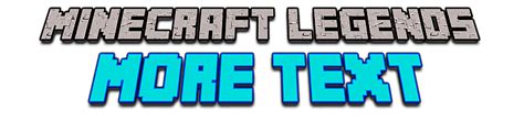 Minecraft Legends Font Style Textcraft