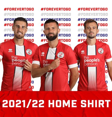 Crawley Town 2021-22 Home Kit