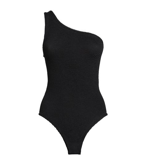 Hunza G One Shoulder Nancy Swimsuit Harrods Us