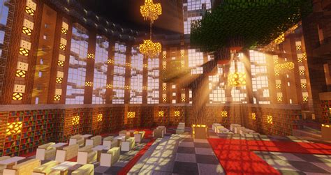 Large Library Bibliotheque Minecraft Map