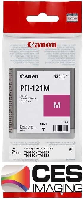 Amazon co jp Canon PFI 121M マゼンタインクタンク 130ml TM 350TM 355TM 250TM