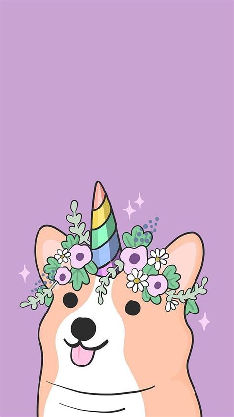 Cartoon Corgis Cartoon Pet Hd Phone Wallpaper Pxfuel