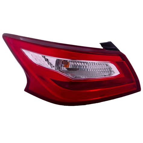 Outer Tail Light Left Driver Fits 2016-2017 Nissan Altima 4Door Sedan