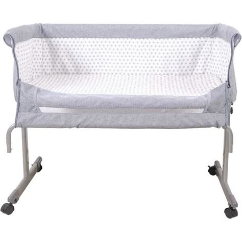 Lit Bébé Cododo Berceau Cododo Bébé avec Matelas Moelleux et