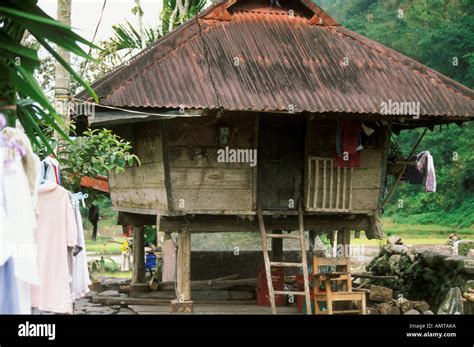 philippines traditional ifugao home stock photo alamy