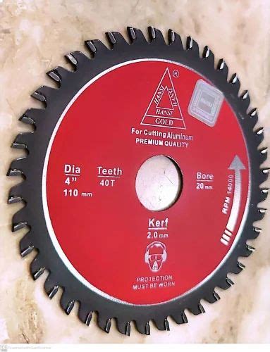 Hansi Gold Tct Saw Blades For Aluminium Cutting At Best Price In Mumbai