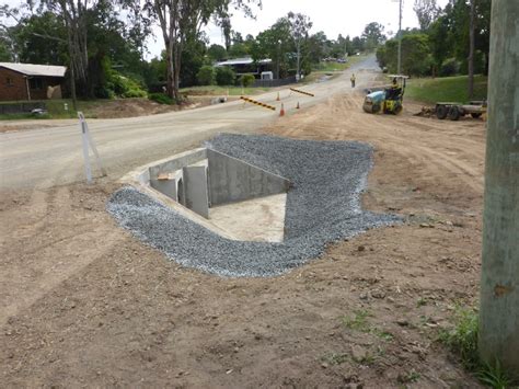 Brisbane Street Drainage Works Complete South Burnett Regional Council