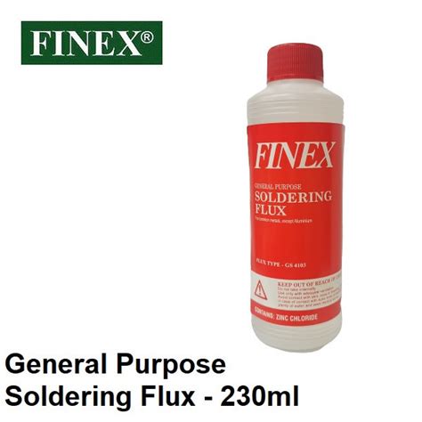 FINEX General Purpose Soldering Flux 230ml GS4103 Shopee Malaysia