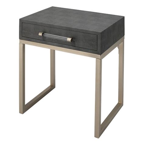 Everly Quinn Table De Bout De Style Tra Neau Avec Rangement Wayfair