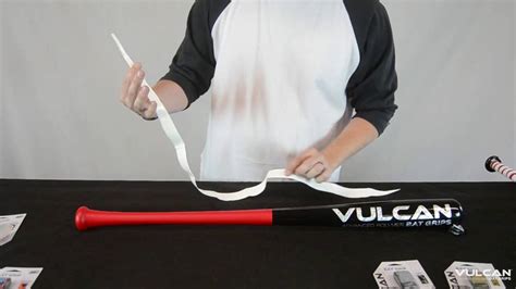 How To Wrap Your Tapered Bat Vulcan Bat Grips Youtube