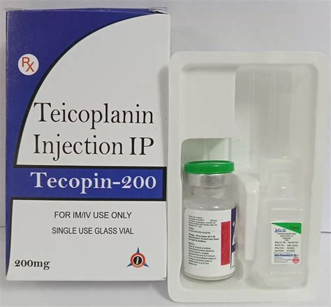 Teicoplanin Injection Tecopin At Rs Piece Palion Kala