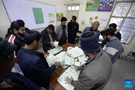 Voting For Pakistans General Elections Concludes Counting Starts Xinhua