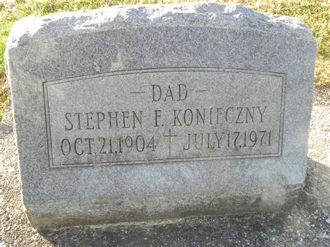 Patrick Konieczny Obituary and Memorial Service Details 1