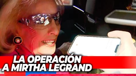 Mirtha Legrand Habl Al Ingresar Al Sanatorio Por Su Intervenci N En El