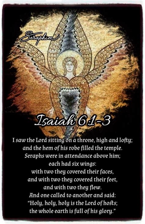 Choir Of Angels Seraphim Bible Quotes Ancient Catholic Tradition