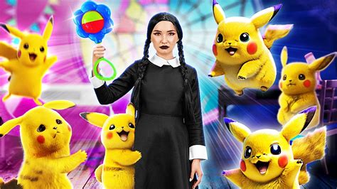 Wednesday Addams Is Pokemon Babysitter Hacks Et Gadgets Parentaux