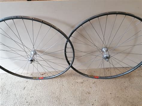 Campagnolo Super Record Pista Hub Mavic Gel 280 Track Road Bike Wheelset Tub Gp4 Fixed Gear Frenzy