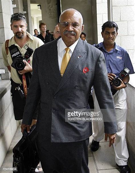 Sitiveni Rabuka Photos And Premium High Res Pictures Getty Images