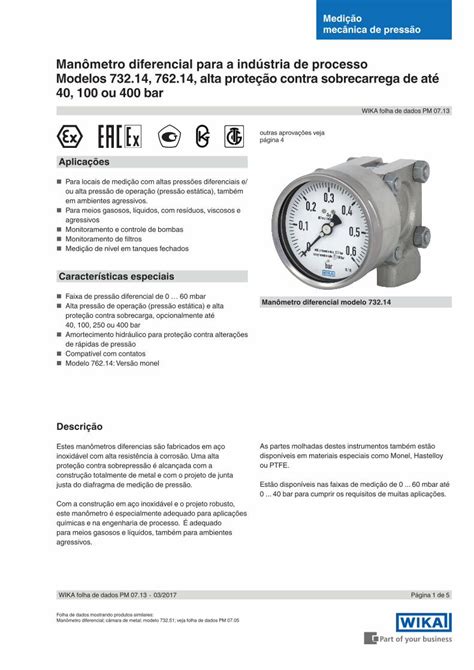 Pdf Man Metro Diferencial Para A Ind Stria De Processo Modelos