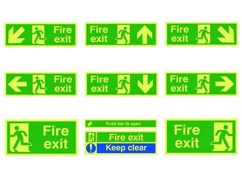 Buy Glow In The Dark Safety Signs Free Delivery