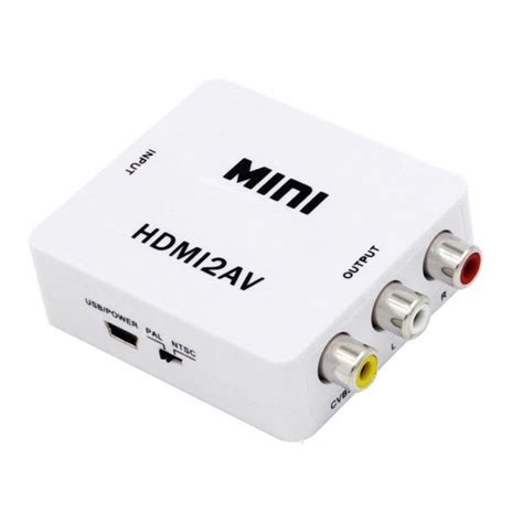 Jual Converter Hdmi To Av Rca Laptop Ke Tv Tabung Shopee Indonesia