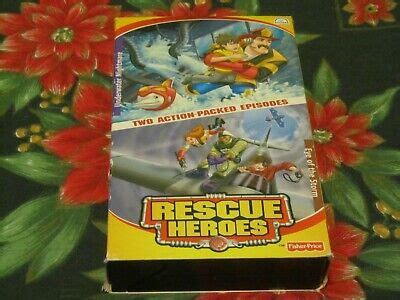 Fisher Price Rescue Heroes Vhs Underwater Nightmare Eye Of The Storm