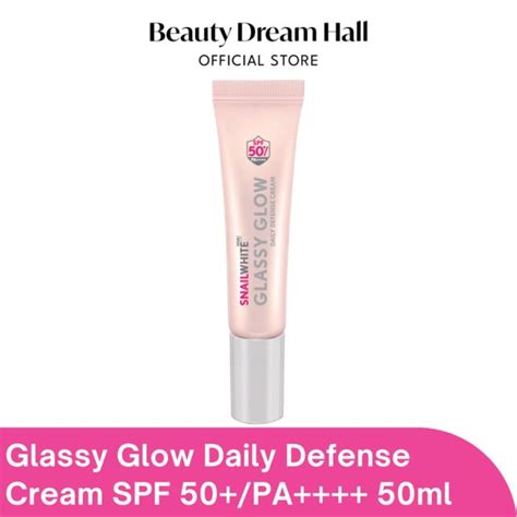 Snailwhite Glassy Glow Daily Defense Cream Spf50 Pa 30ml Lazada Ph