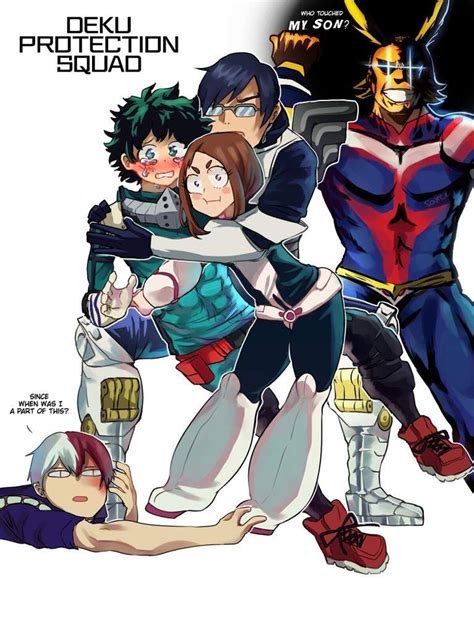 Deku protection squad | My Hero Academia Amino | Boku no hero academia funny, My hero academia ...