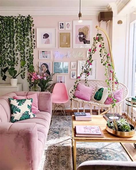 47 Lovely And Inspiring Pink Living Rooms Digsdigs