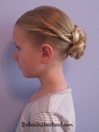 Criss Cross Twists Into A Bun Babes In Hairland Ballet Hairstyles